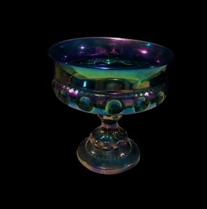 Indianna Carnival Glass 5" Wedding Bowl
